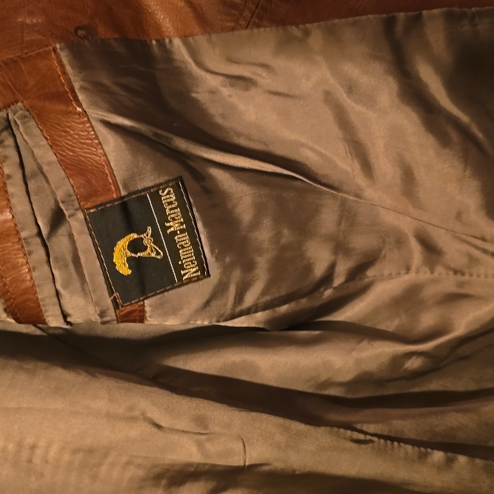 Neiman Marcus leather jacket - Picture 2 of 4